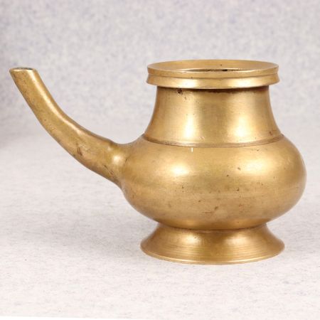 Indian Sagar Water Pot with Spout Made of Premium Brass
