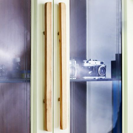 Handmade Large Natural Wooden Cabinet Handle 1 Pair