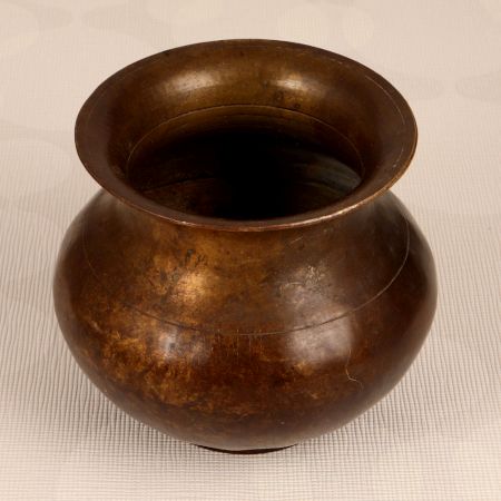 Indian Traditional Holy Water Pot Made of Finest Brass