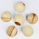 Round Natural Wooden Dresser Knob