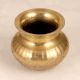 Brown Finest Brass Holy Water Pot Lota for Decoration