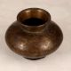 Dark Brown Holy Water Pot Lota Made of Finest Brass