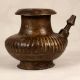 Vintage Handmade Brass Holy Water Pot with Spout