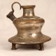 Vintage Engraved Brass Hookah Base for Flower Decoration