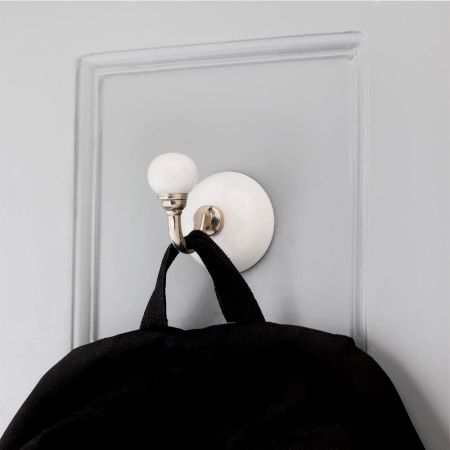 Solid White Wall Hooks
