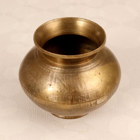 Handcrafted High-Quality Brass Holy Water Pot Lota for Decor