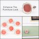 Pink Solid Gold Line Ceramic Dresser Knob Online