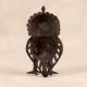 Vintage Tribal Art Brass Statue of Owl for Home Decor