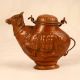 Handcrafted Copper Holy Water Pot in Cow Shape for Decor