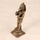 Silver Finish Brass Lord Hanuman Statue for Prayer Room