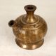 Vintage Brass Hookah Base in Himalayan Art for Decoration