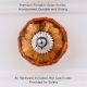 Amber Melon Glass Knob (1)