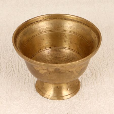 Vintage Finest Brass Kumkum Tilak Bowl for Prayer Room