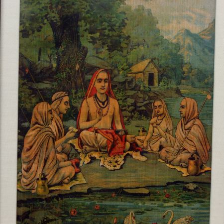 Vintage Paper Print by Ravi Verma for Wall Hanging