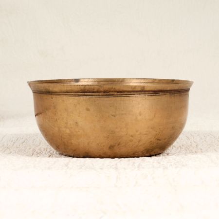 Vintage South Indian Brass Holy Bowl for Prayer Room