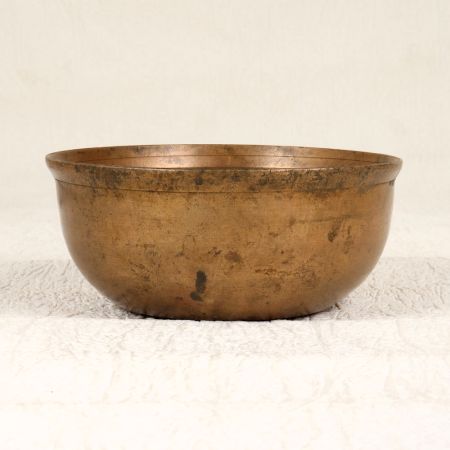 Handmade Brown Finish Holy Bowl Made of Finest Brass