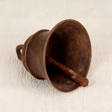 Vintage Handmade Bell Metal Temple Bell from Central India