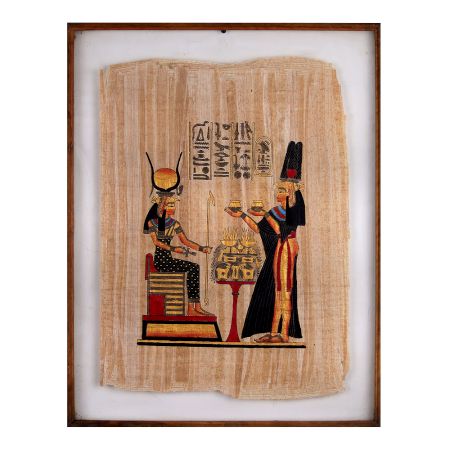 Vintage Cloth Egyptian Art Painting for Home Decoration