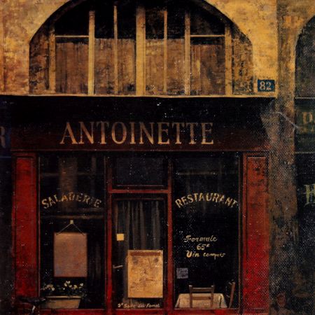 Vintage Oil Painting on Cloth for Hanging Decoration