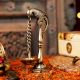 Indian Brass Parrot Hanging Diya Oil Lamp
