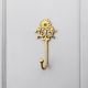 Antique Golden Brass Wall Hook for Hanging