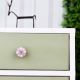 Pink Ceramic Drawer Knobs Combo for Drawer (25 Pieces)