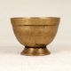 South Indian Vintage Brass Kumkum Bowl for Decoration
