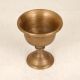 Brown Finish Traditional Kumkum Cup Made of Finest Brass