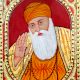 Holy Tanjore Painting of Guru Nanak for Prayer Room
