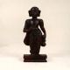 Dark Brown Wooden Lord Vishnu Dashavatara Statue in Set of 10