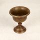 Vintage Brown Finish Brass Holy Cup for Prayer