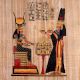 Vintage Cloth Egyptian Art Painting for Home Decoration