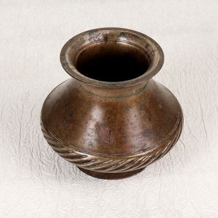 Handmade South Indian Holy Water Pot Made of Finest Brass