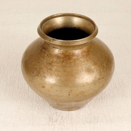 South Indian Brass Lota Water Pot for Prayer Room