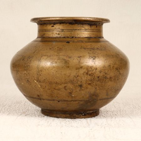 Vintage High-Quality Brass Water Pot Lota for Prayer Room