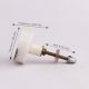 White and Golden Round Stone Dresser Knobs