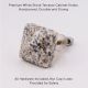 White Stone Terrazzo Cabinet Knobs