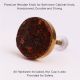 Handmade Premium Brass and Wood Knob for Bathroom Cabinet