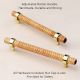 Adjustable Natural Round Rattan Drawer Handles (5 Inch)