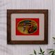 Traditional Mughal Art Camel Bone Hand Painting for Hanging