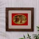Indian Camel Bone Hand Painting of Traditional Mughal Art