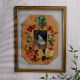 Vintage European Painting in Wooden Frame from British
