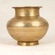 Finest Brass Holy Water Pot Lota for Auspicious Occasions