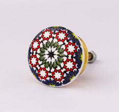Multicolor Star Ceramic Flat Dresser Knob Online