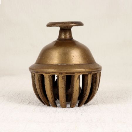 Brown Finish Finest Bell Metal Elephant Bell for Vintage Collection