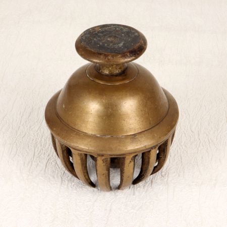 Brown Finish Finest Bell Metal Elephant Bell for Vintage Collection