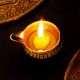 Golden Aluminium Oil Lamp Diya for Diwali Decoration