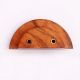 Handmade Modern Natural Wooden Door Small Handles Pack of 2 Pieces