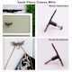 Handmade Modern Antique Dragonfly Iron Wall Hooks Pack of 3 Pieces