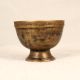 Vintage Brown Finish Kumkum Cup Made of Finest Brass
